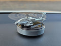 Solar Powered Helicopter Car Air Freshener - Attack Helicopter