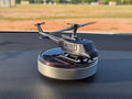 Solar Powered Helicopter Car Air Freshener - Huey